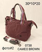 0738 CAMEO BROWN СПОРТИВНЫЕ СУМКИ BOBO